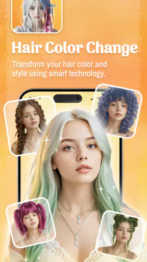 TryStyle: Cor e Penteado screenshot
