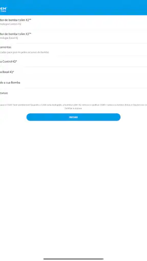 t:simulator™ App screenshot