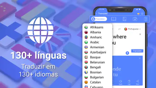 Tudo Linguagem Traduzir Apl screenshot