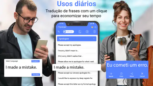 Tudo Linguagem Traduzir Apl screenshot