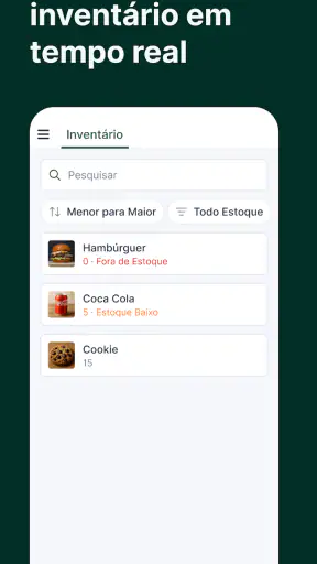 Tunder · Ponto de venda · PDV screenshot