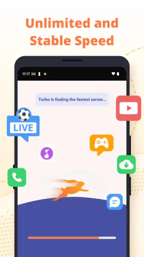 Turbo VPN: VPN Super Ilimitado screenshot