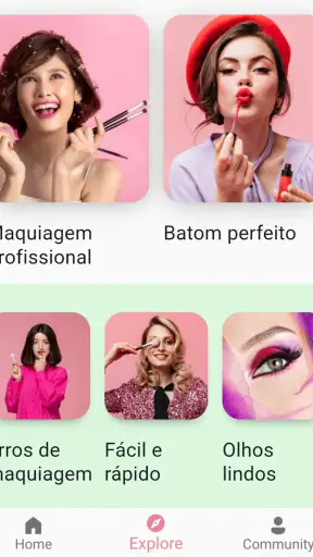 Maquiagem: Vídeos, Cursos & IA screenshot