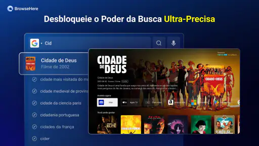 TV Navegador Web - BrowseHere screenshot