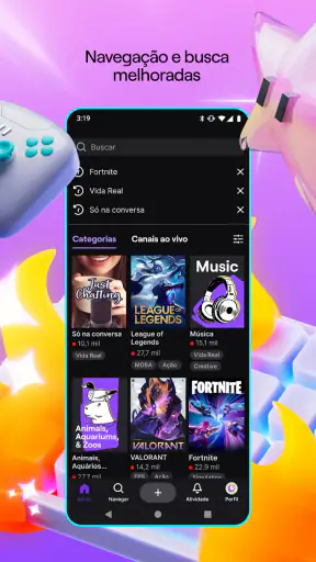 Twitch: Transmissão ao vivo screenshot