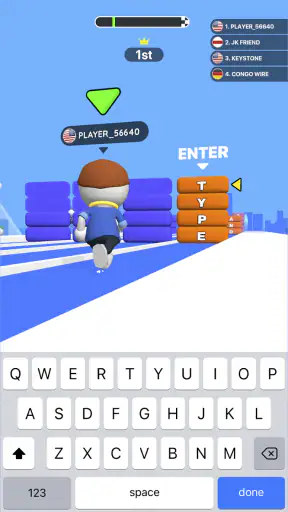 Type Sprint: Digite rápido screenshot