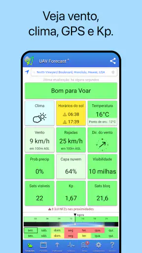 UAV Forecast para drones screenshot