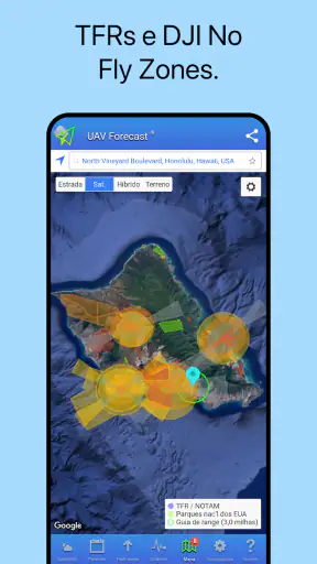 UAV Forecast para drones screenshot