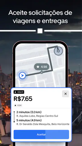 Uber Driver - para motorista screenshot