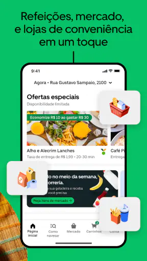 Uber Eats: Delivery de Comida screenshot