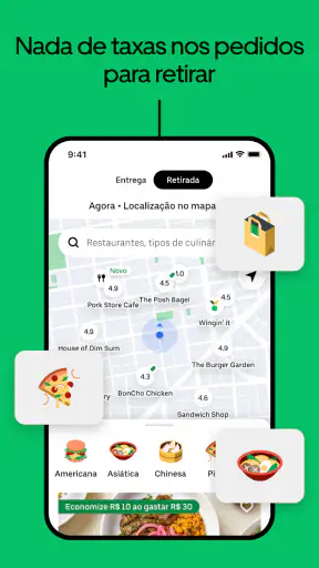 Uber Eats: Delivery de Comida screenshot