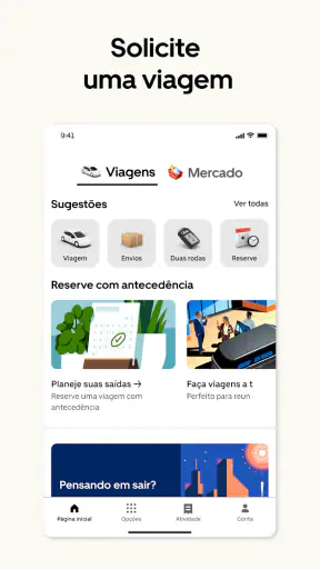 Uber: Peça viagem de carro screenshot