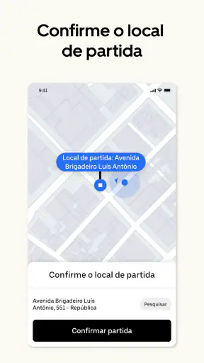 Uber: Peça viagem de carro screenshot