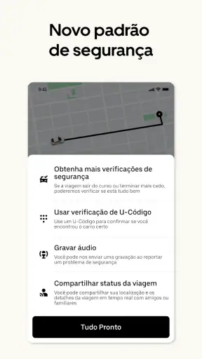Uber: Peça viagem de carro screenshot