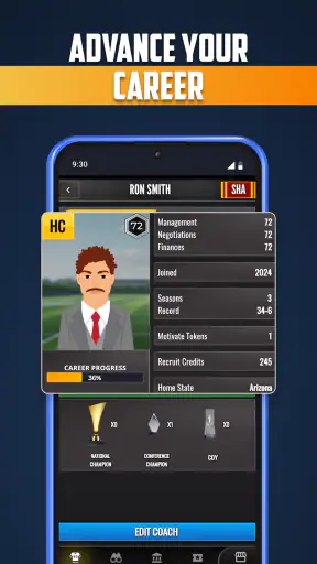 ULT College Football Coach screenshot