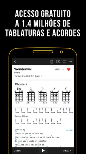 Ultimate Guitar: Accordes Tabs screenshot
