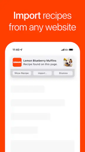 Umami - Gestor de receitas screenshot
