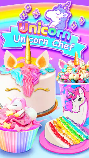 Unicorn Chef: Jogos de Cozinha screenshot