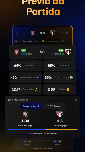 Uniscore - Placar Ao Vivo screenshot