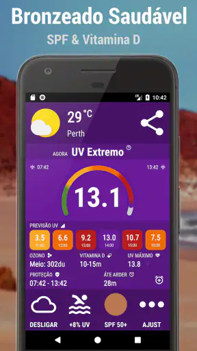UVIMate - UV Index Forecast screenshot