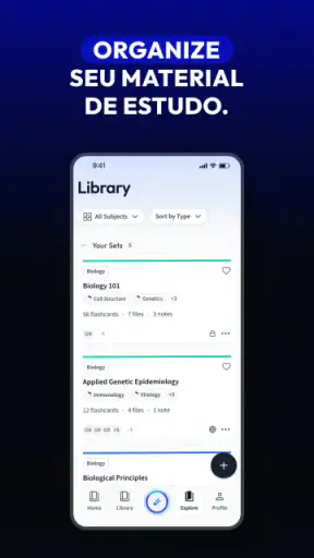 Vaia: Estudo Flashcards. Study screenshot