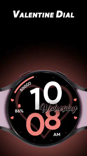 Valentine Dial - Watch face screenshot