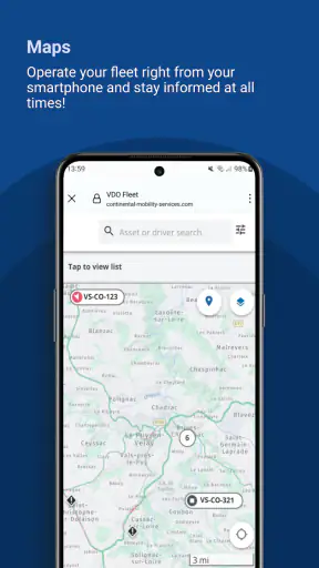 VDO Fleet screenshot