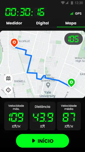 Velocímetro Digital - Odômetro screenshot