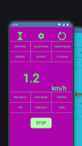 Velocímetro + Odômetro GPS screenshot