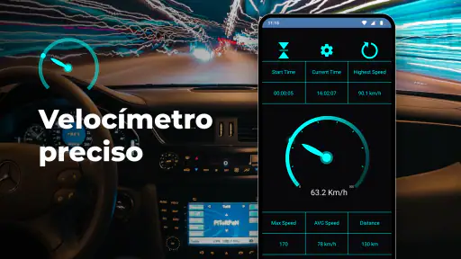 Velocímetro + Odômetro GPS screenshot