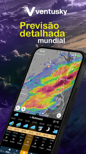 Ventusky: Previsão do tempo screenshot