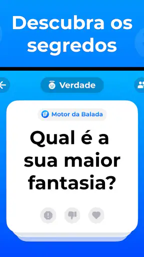 Verdade ou Desafio - Jogo +18 screenshot
