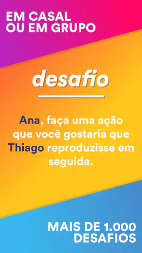 Verdade ou Desafio - Jogo screenshot