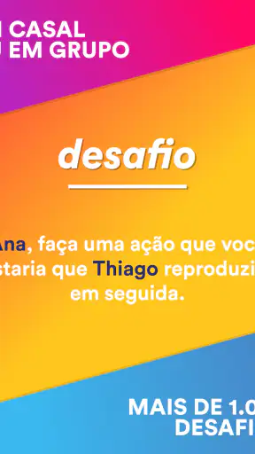 Verdade ou Desafio - Jogo screenshot
