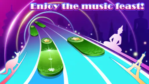 Viagem de Piano: Music Tiles screenshot