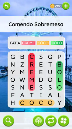 Viagem Palavras: Caça-Palavras screenshot