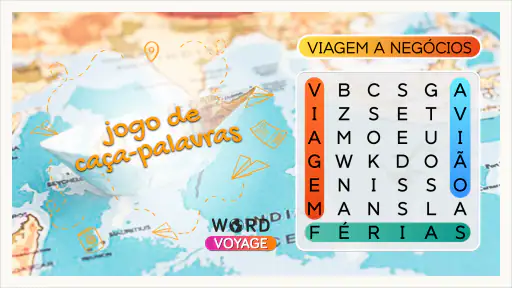 Viagem Palavras: Caça-Palavras screenshot