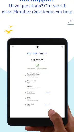 Victory Shield screenshot