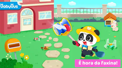 Vida do Bebê Panda: faxina screenshot