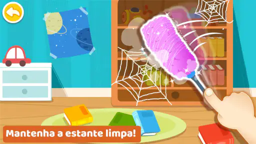 Vida do Bebê Panda: faxina screenshot