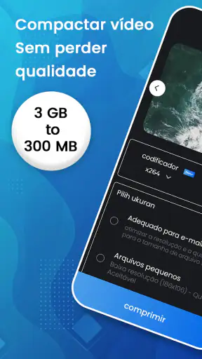 Vídeo Compressor e Compacta screenshot