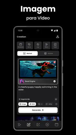 Vídeo IA - Abraços e Beijos screenshot