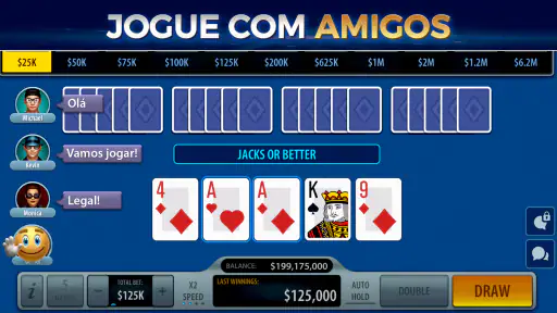 Vídeo Poker de Pokerist screenshot