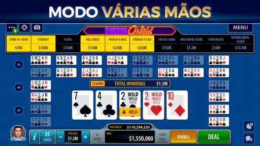 Vídeo Poker de Pokerist screenshot