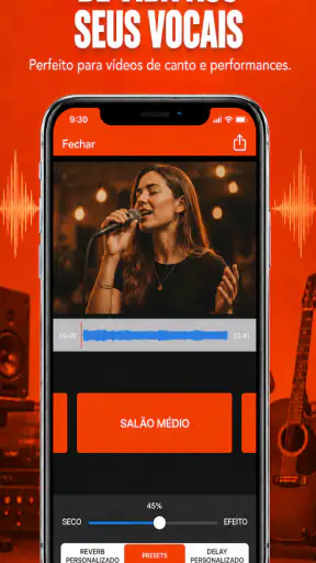 VideoVerb: Som, Eco e Reverb screenshot