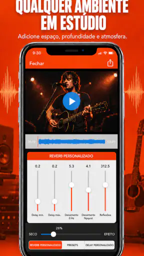 VideoVerb: Som, Eco e Reverb screenshot