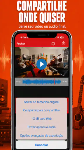 VideoVerb: Som, Eco e Reverb screenshot