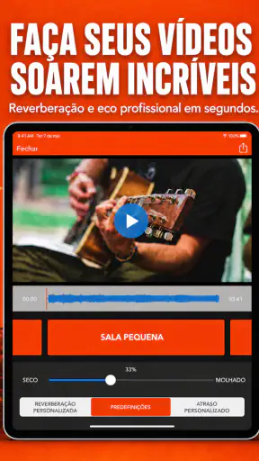 VideoVerb: Som, Eco e Reverb screenshot