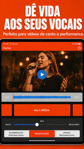 VideoVerb: Som, Eco e Reverb screenshot