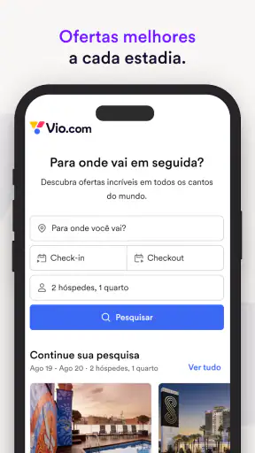 Vio.com: ofertas hotéis viagem screenshot